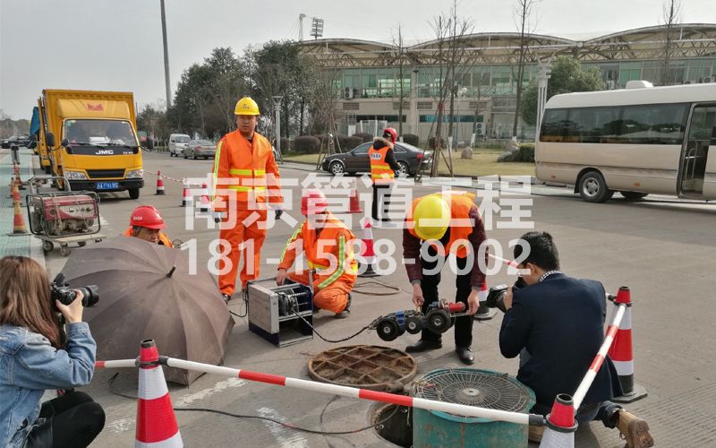 219红梅村管道检测