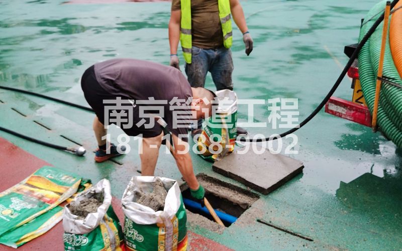 218红梅村管道清淤