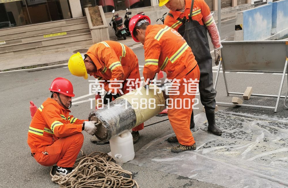 339红梅村管道修复